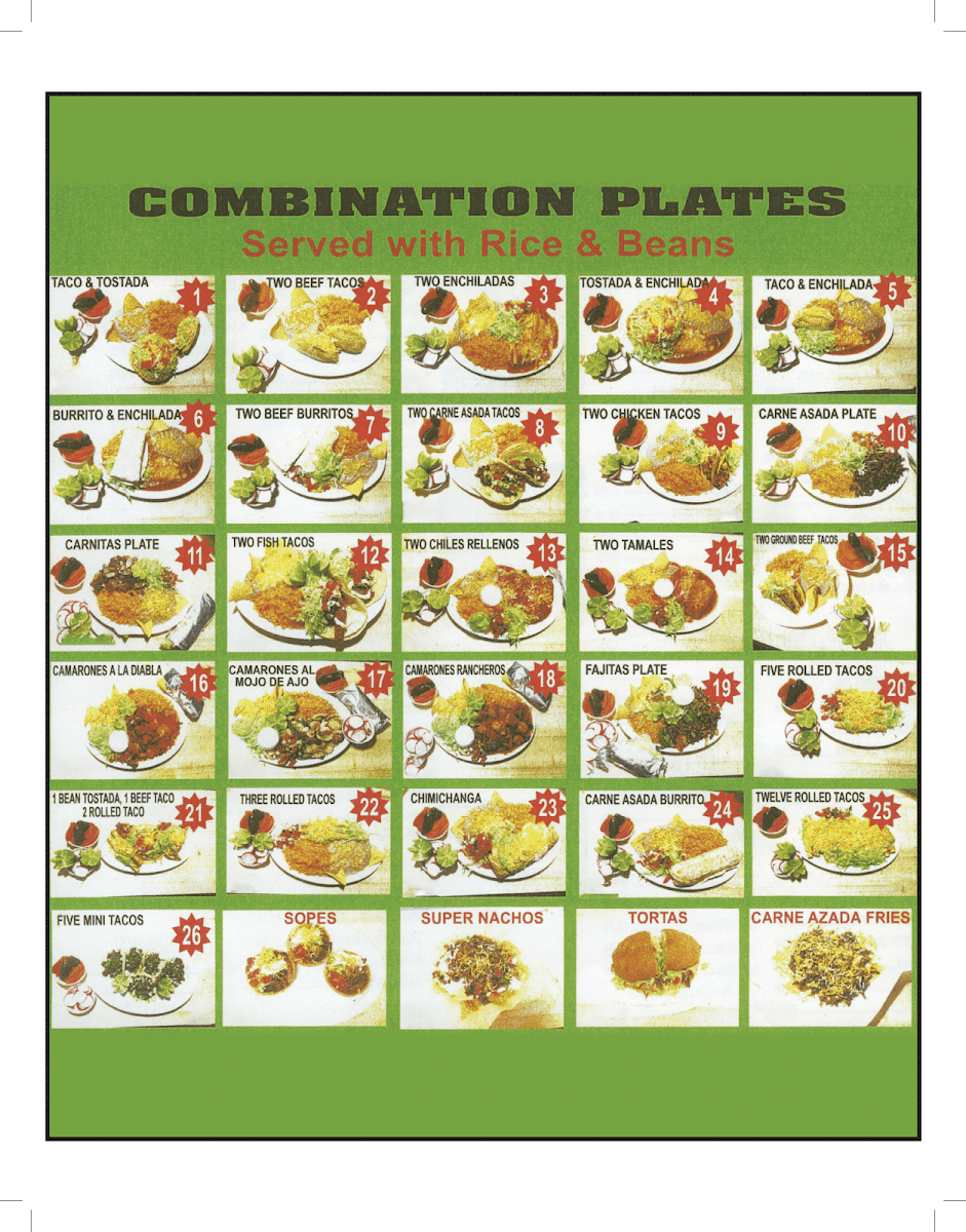 Taco Salsa Menu - Image 2